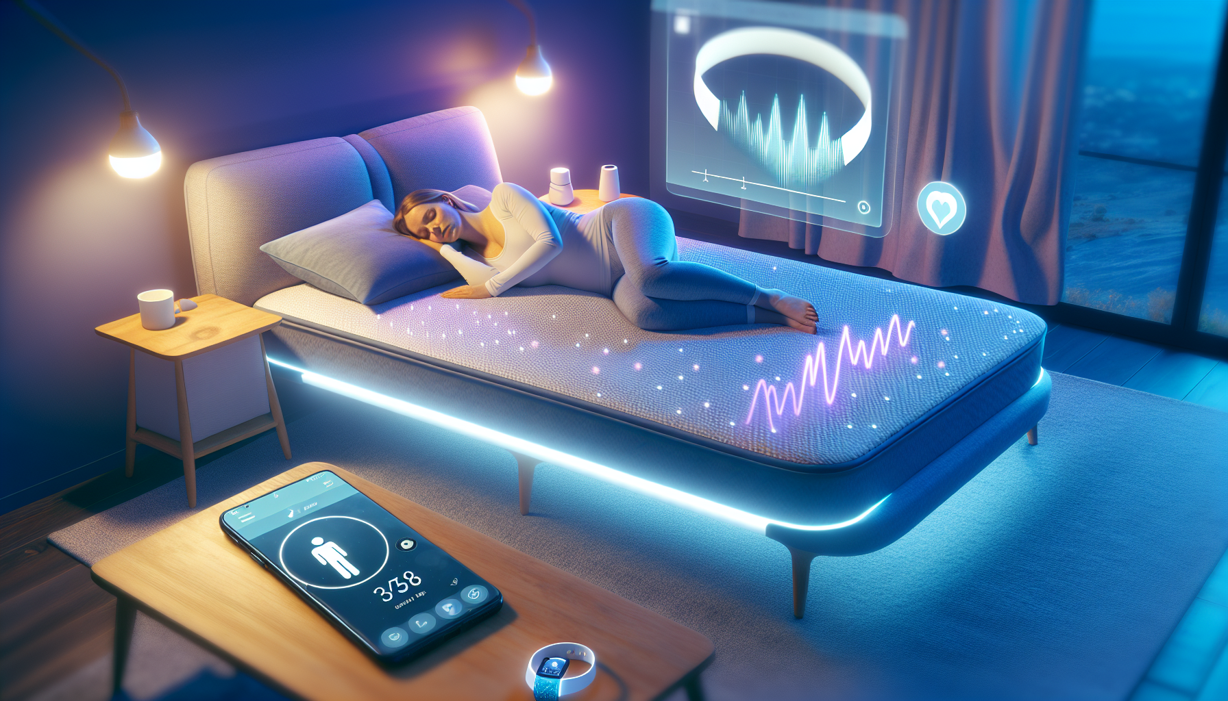 スマート睡眠テクノロジー - 自動最適化された寝室環境